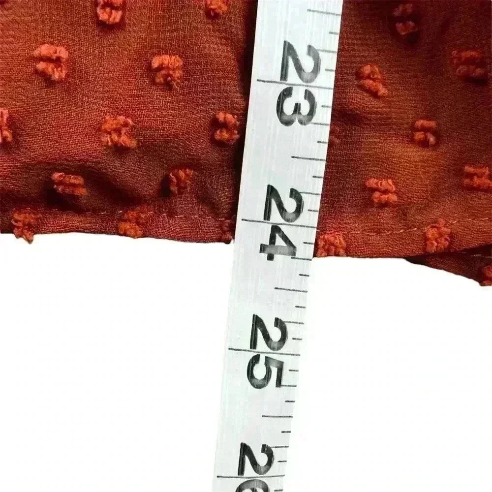 Women’s Indigo Poppy Top Size Large - Picture 5 of 5